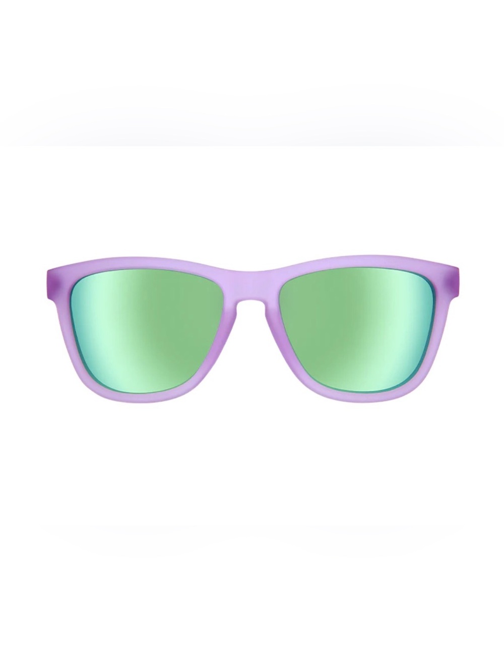 goodr Purple Frame Mirror Polarized Sunglasses NWT - Picture 6 of 6